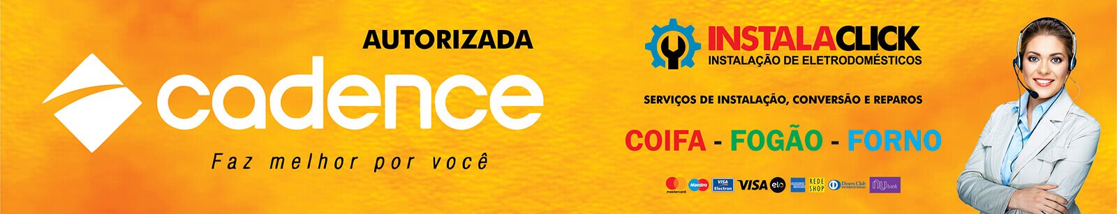 instalacao de eletrodomesticos cadence